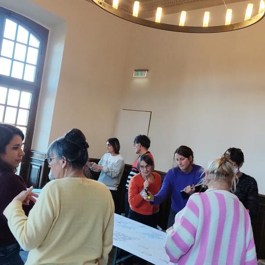 Réunion "Les échappées" du Partage des Eaux / Chateau d'Aubenas Novembre 2025 et Aponia