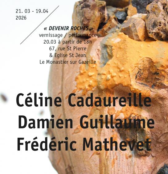Devenir Roches / Frédéric Mathevet / Céline Cadaureille / Damien Guillaume