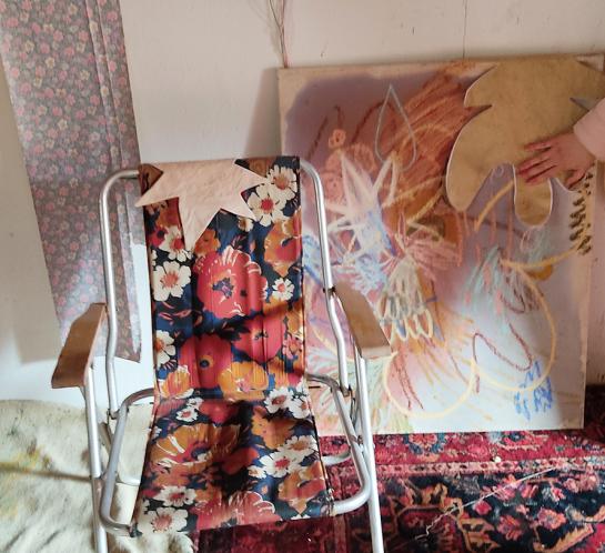 Visite d'atelier de Jeanne André / Aponia